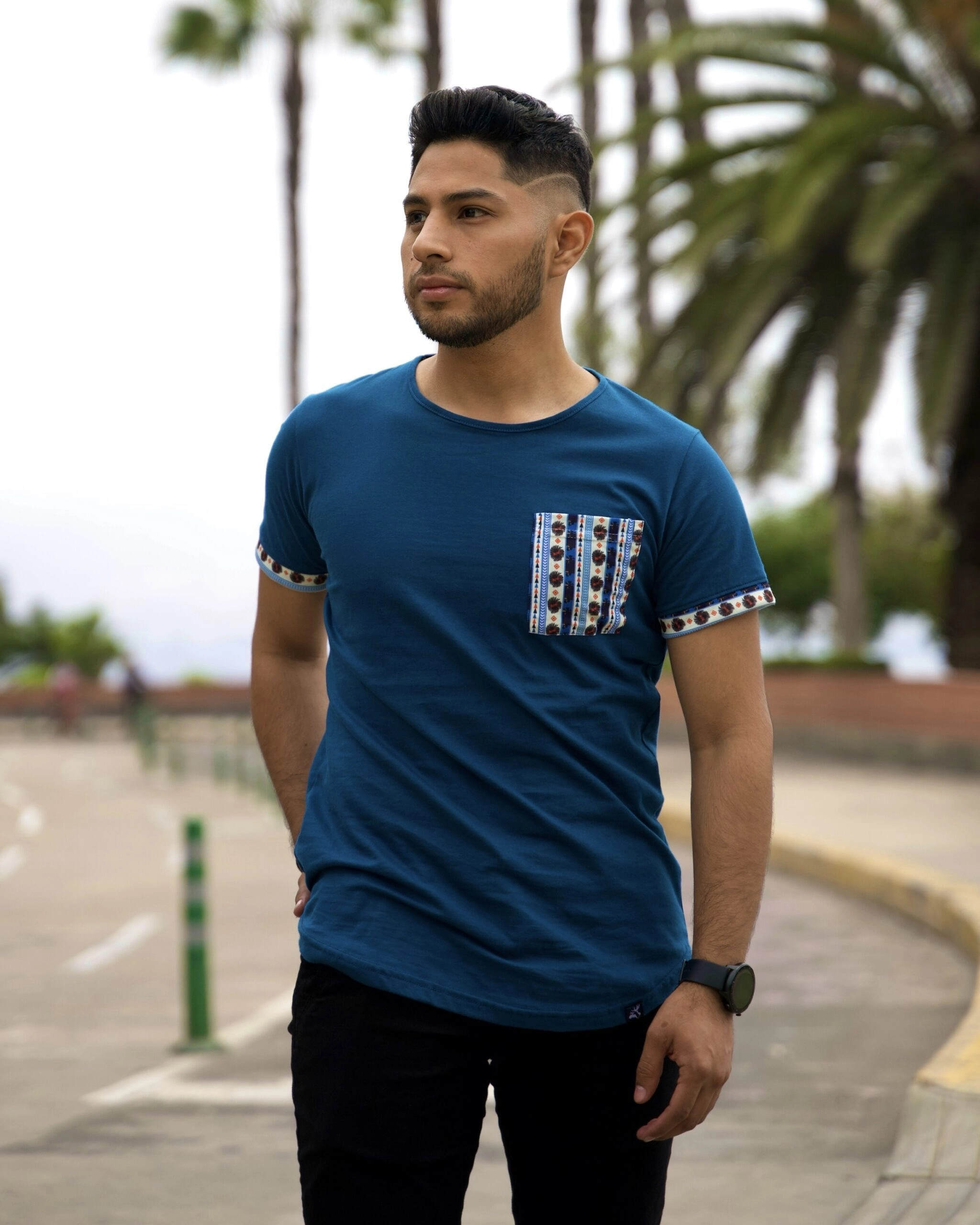 Polo Vangers Andino Azul / M